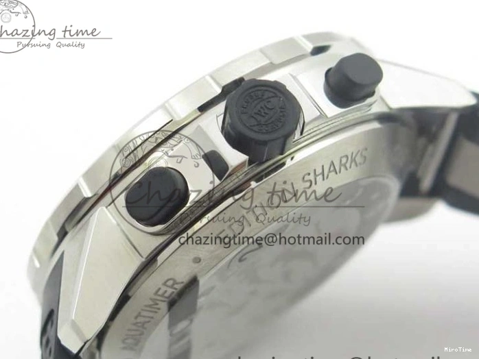 MIROTIME 0218 Aquatimer Chrono IW376803 V6F 1:1 Best Edition Gray Dial on Rubber Strap A FlexibleFit 7153